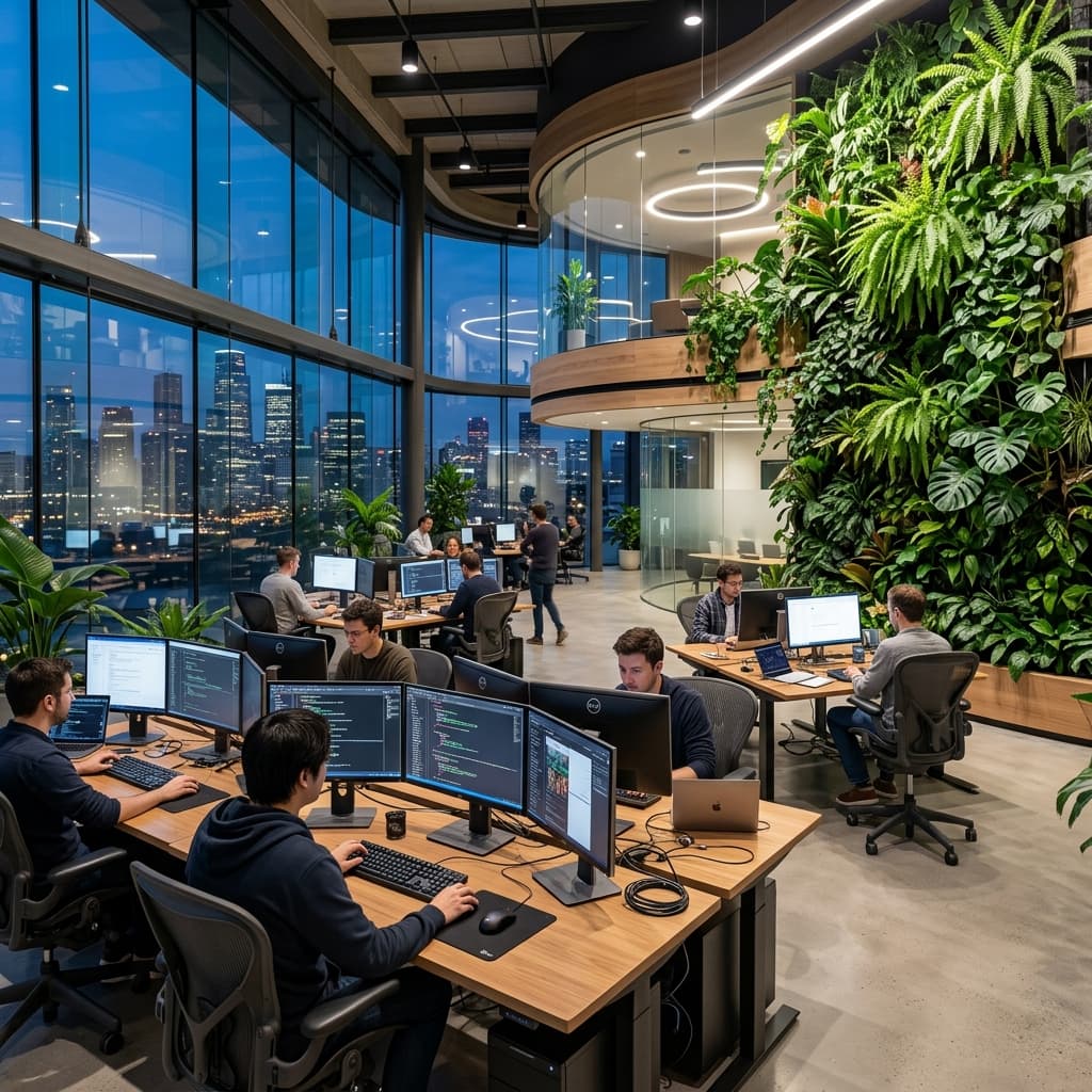 IdeoPlant modern sustainable collaboration office