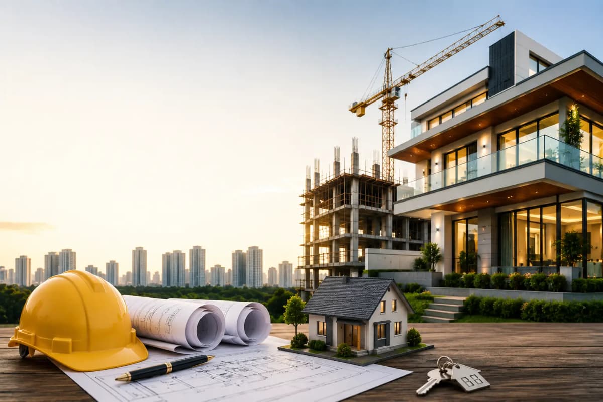 Construction & Real Estate Digital Platforms illustration