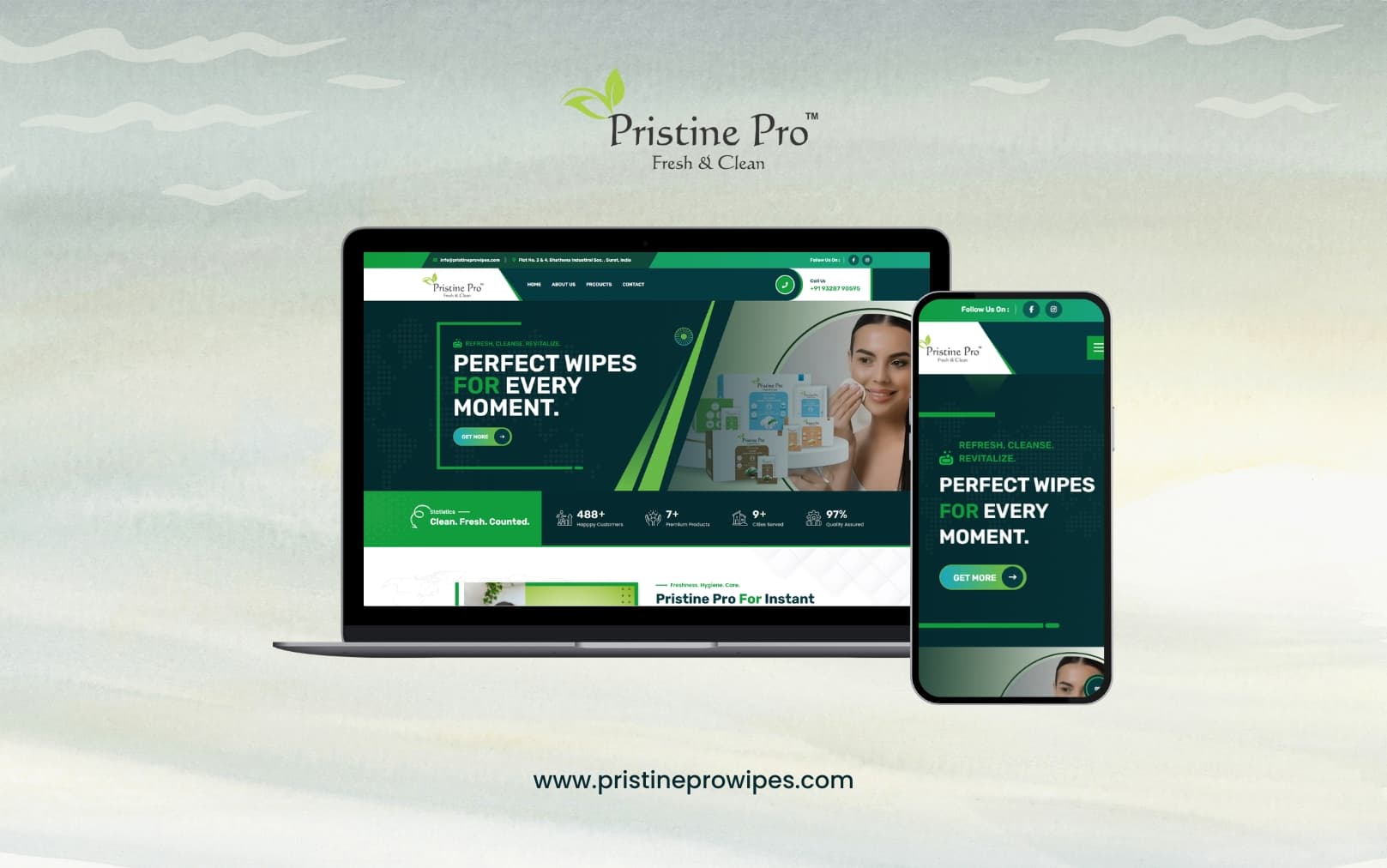 Pristine Pro Wipes